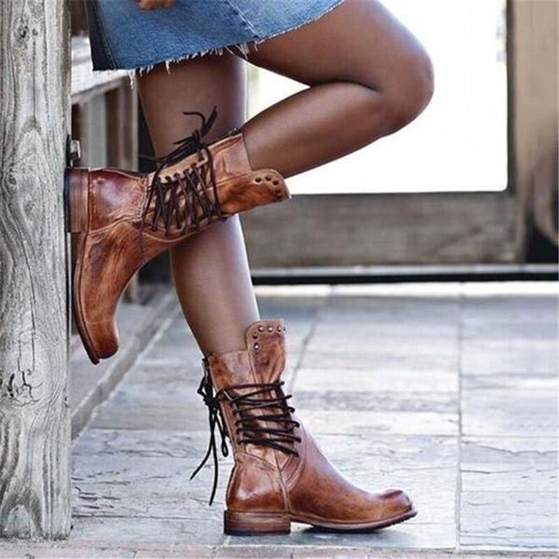 Doris | Vintage Look Boots