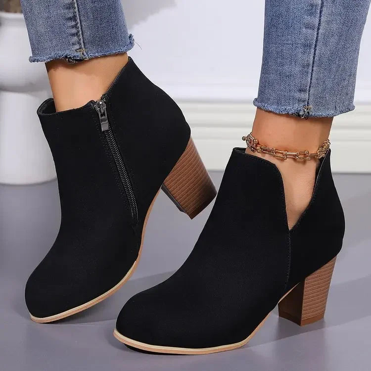 Sophia | Elegant Suede Ankle Boots