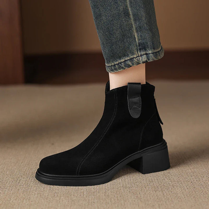 Nora | Elegant Suede Ankle Boots