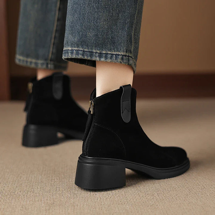 Nora | Elegant Suede Ankle Boots