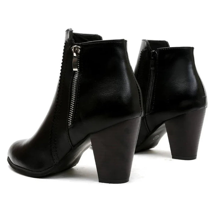 Caroline | Elegant Heeled Boots