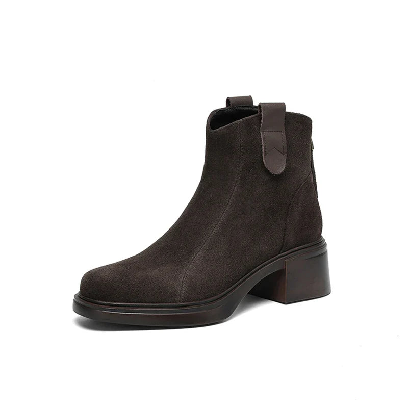 Nora | Elegant Suede Ankle Boots
