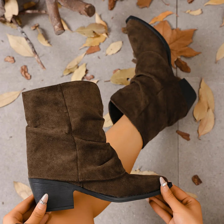 Harper | Vintage Look Suede Boots