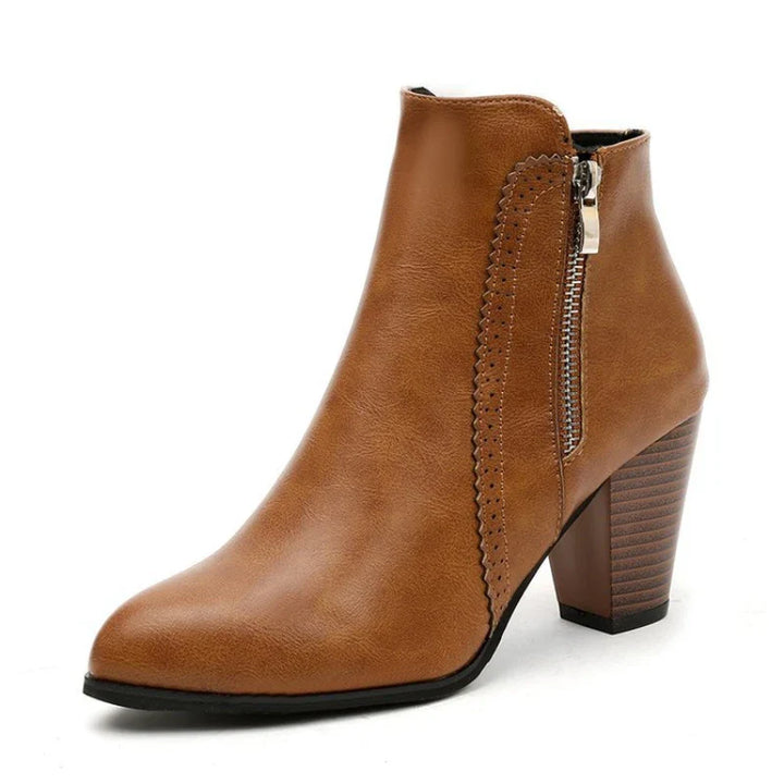Caroline | Elegant Heeled Boots